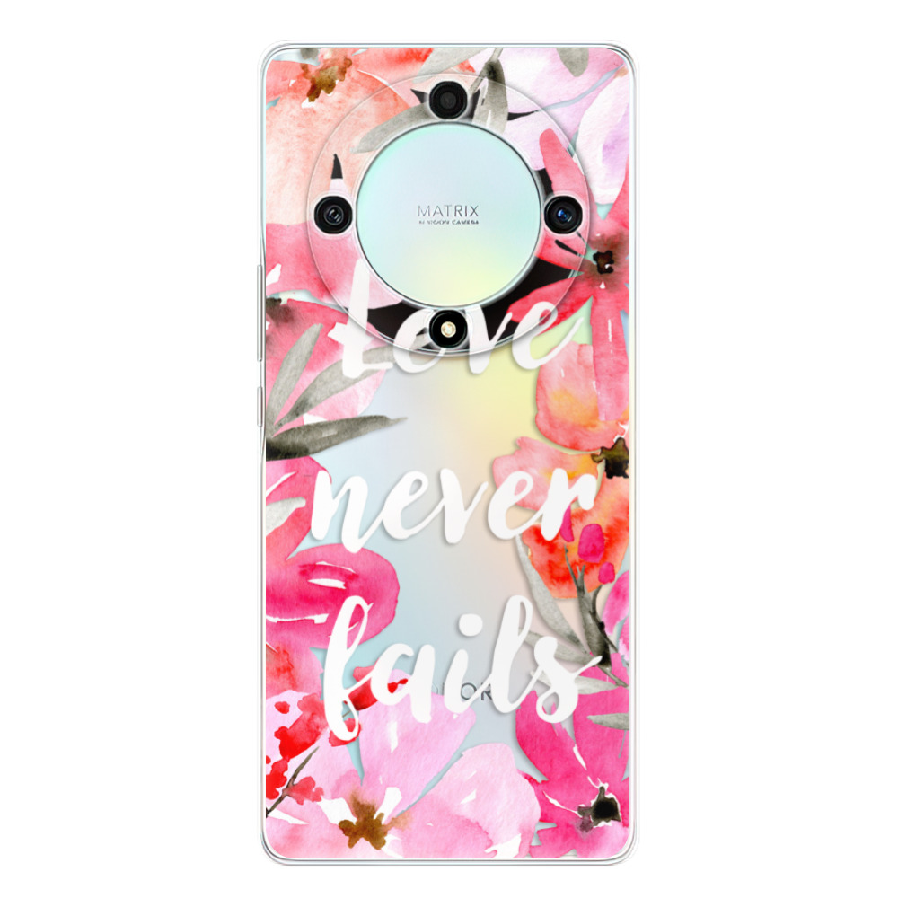 Odolné silikónové puzdro iSaprio - Love Never Fails - Honor Magic5 Lite 5G