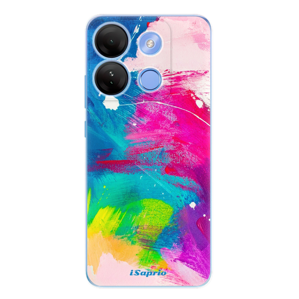 Odolné silikónové puzdro iSaprio - Abstract Paint 03 - Infinix Smart 7