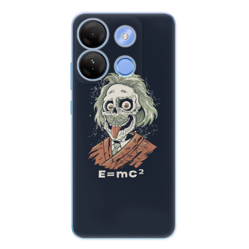 Odolné silikónové puzdro iSaprio - Einstein 01 - Infinix Smart 7