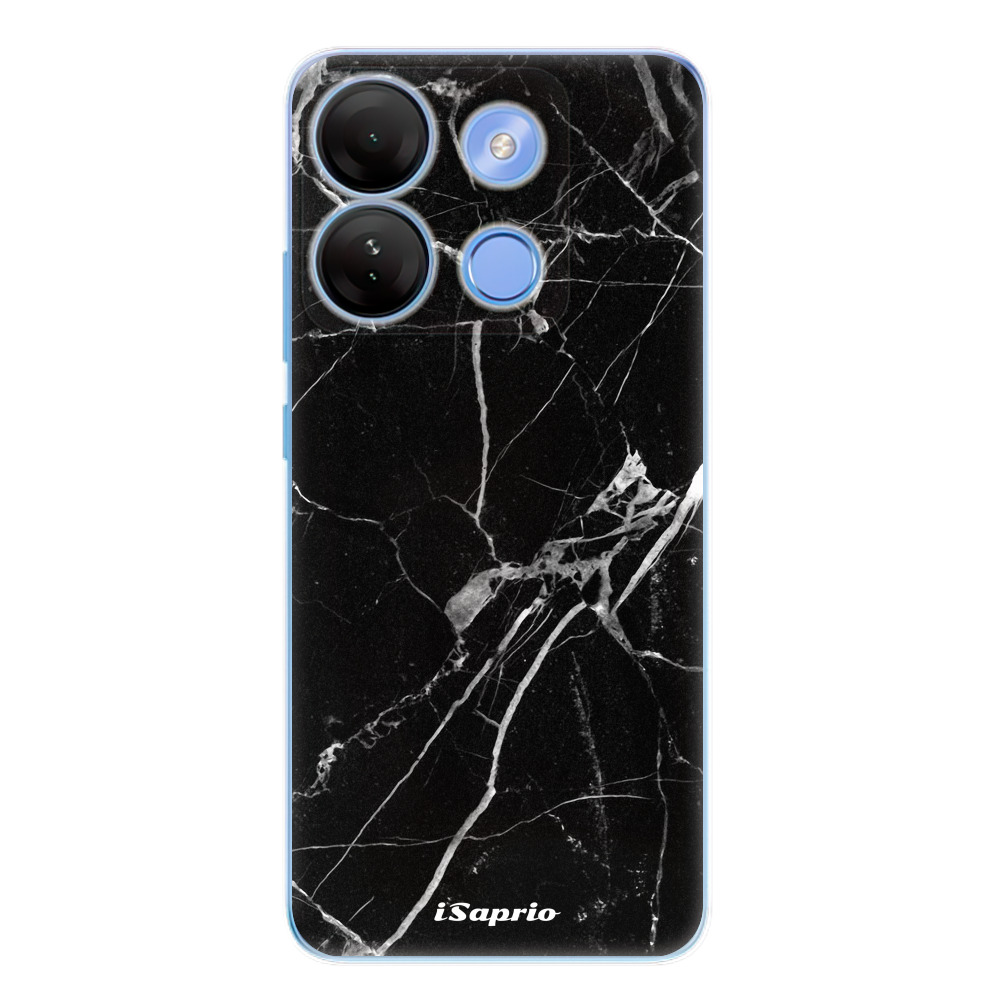 Odolné silikónové puzdro iSaprio - Black Marble 18 - Infinix Smart 7