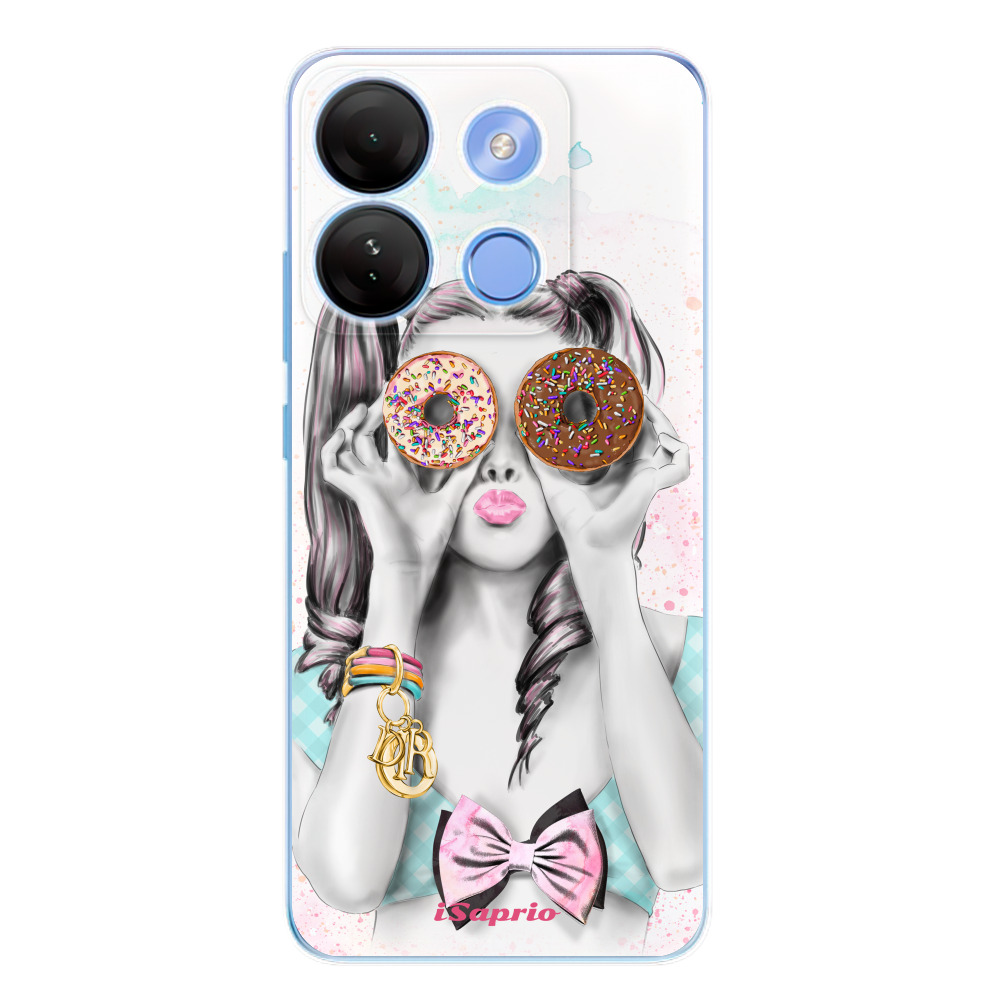 Odolné silikónové puzdro iSaprio - Donuts 10 - Infinix Smart 7
