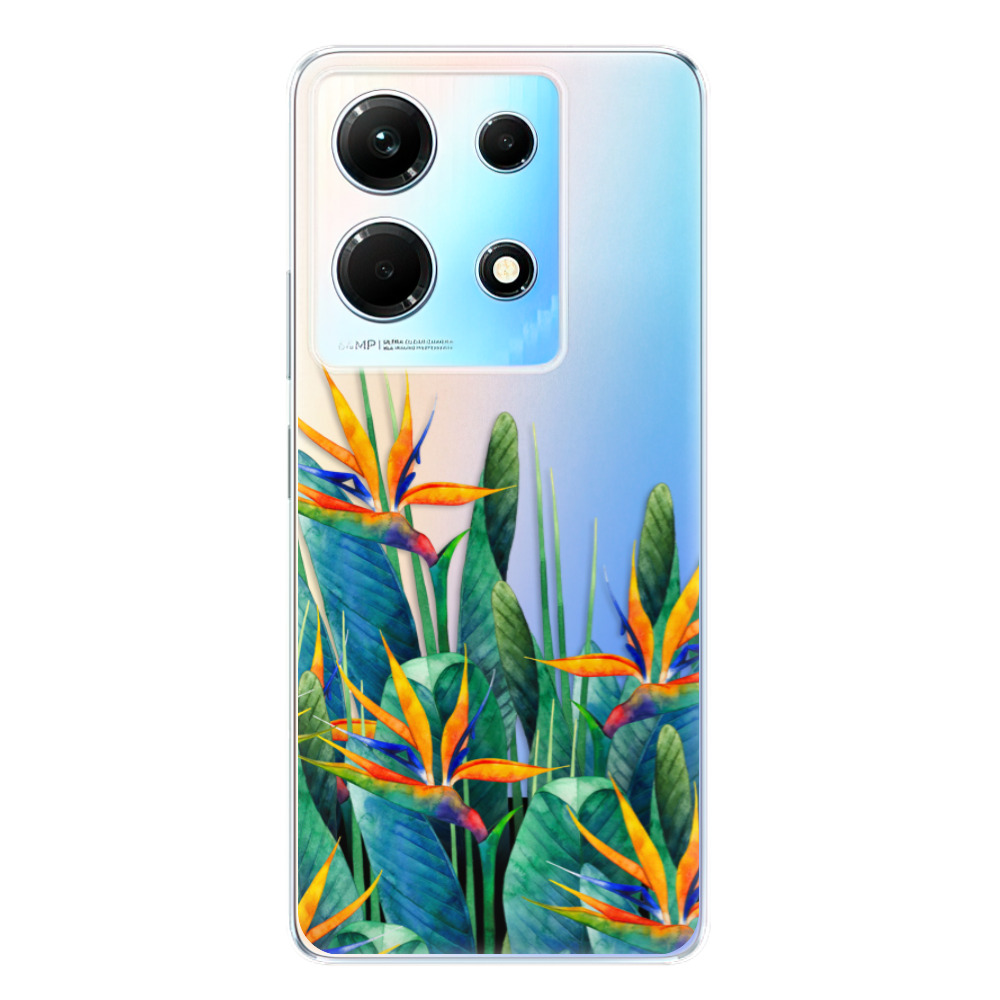 Odolné silikónové puzdro iSaprio - Exotic Flowers - Infinix Note 30
