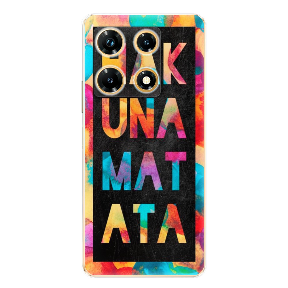 Odolné silikónové puzdro iSaprio - Hakuna Matata 01 - Infinix Note 30 PRO