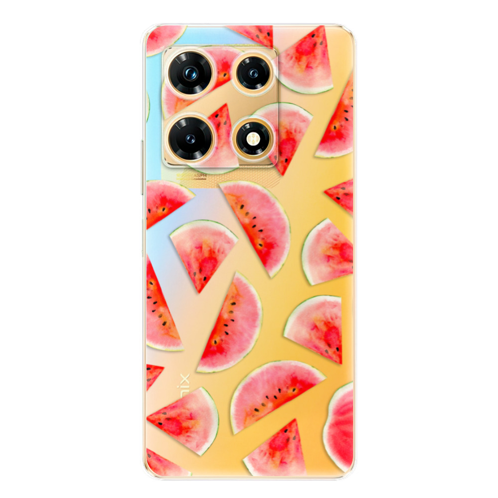Odolné silikónové puzdro iSaprio - Melon Pattern 02 - Infinix Note 30 PRO