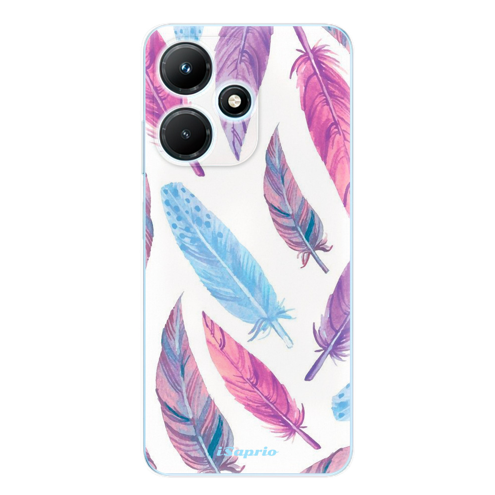 Odolné silikónové puzdro iSaprio - Feather Pattern 10 - Infinix Hot 30i