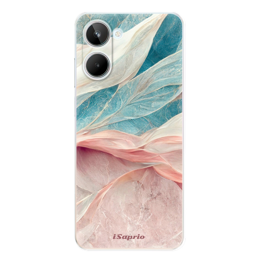 Odolné silikónové puzdro iSaprio - Pink and Blue - Realme 10