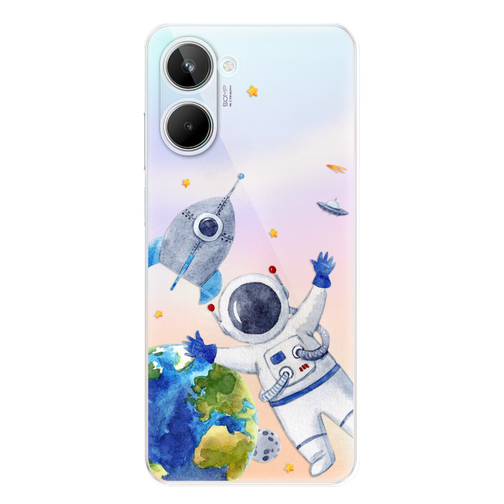Odolné silikónové puzdro iSaprio - Space 05 - Realme 10