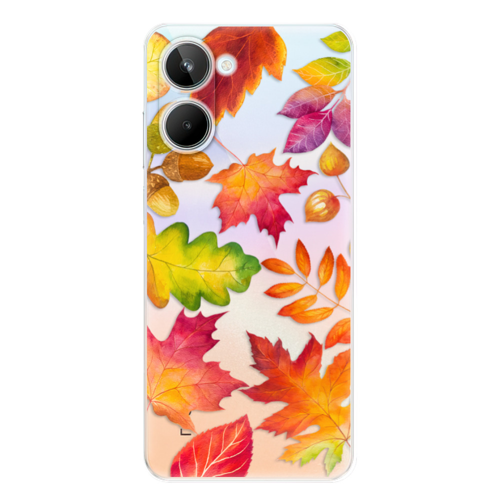 Odolné silikónové puzdro iSaprio - Autumn Leaves 01 - Realme 10