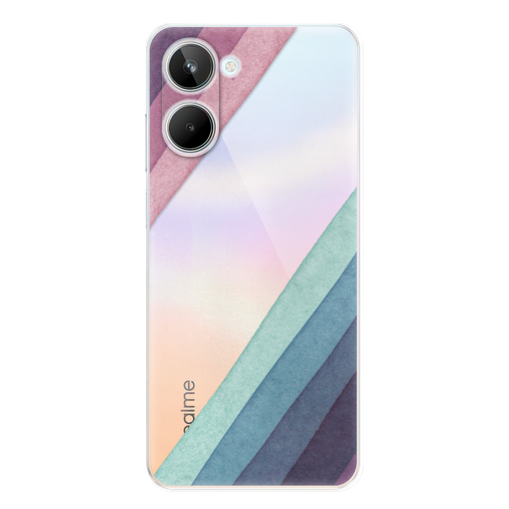 Odolné silikónové puzdro iSaprio - Glitter Stripes 01 - Realme 10