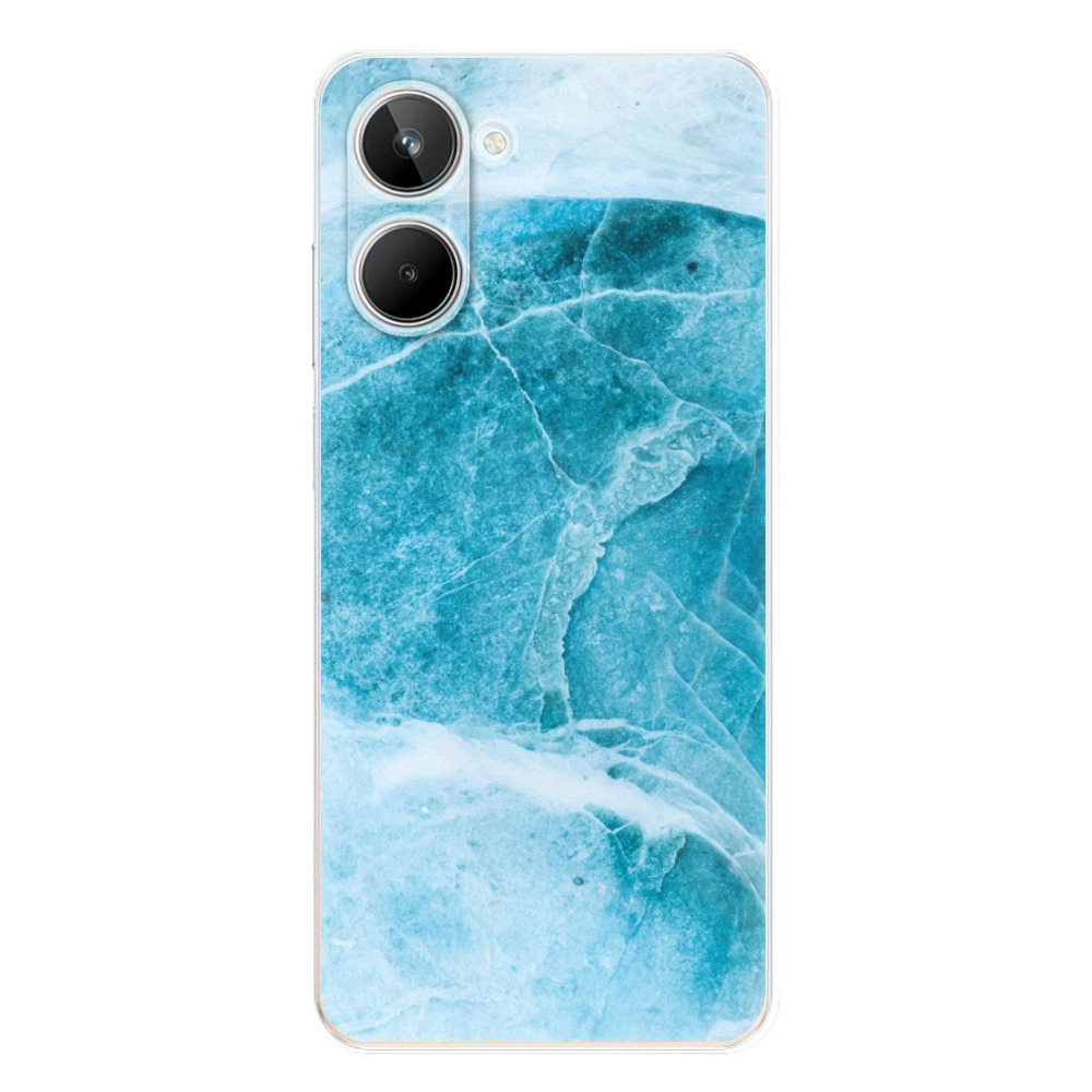 Odolné silikónové puzdro iSaprio - Blue Marble - Realme 10