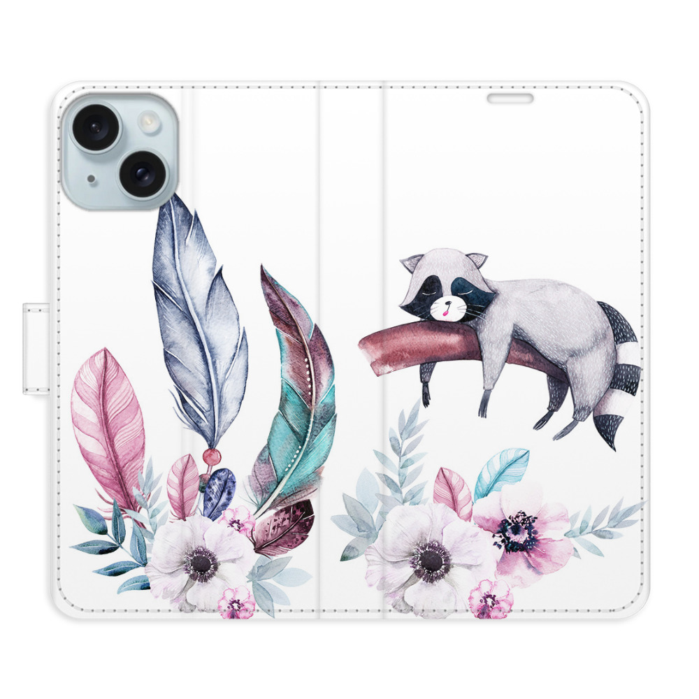 Flipové puzdro iSaprio - Lazy day 02 - iPhone 15 Plus