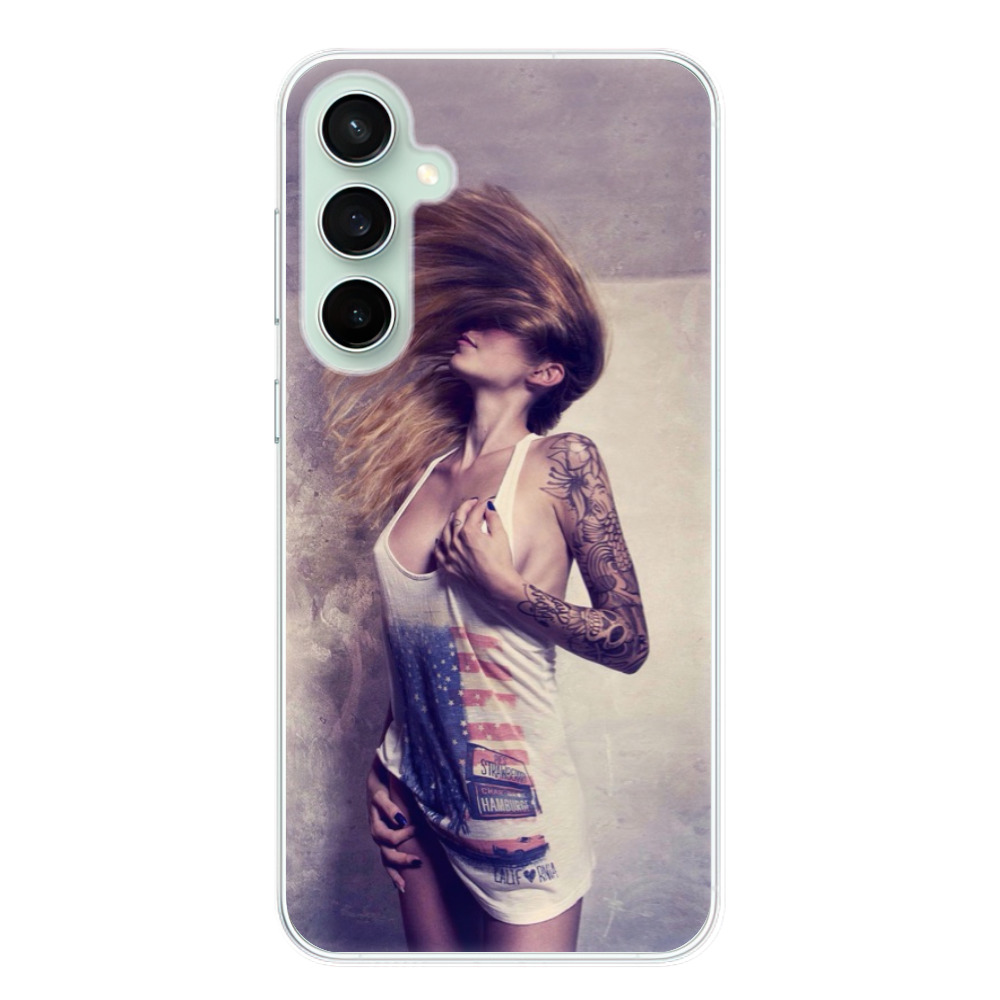 Odolné silikónové puzdro iSaprio - Girl 01 - Samsung Galaxy S23 FE