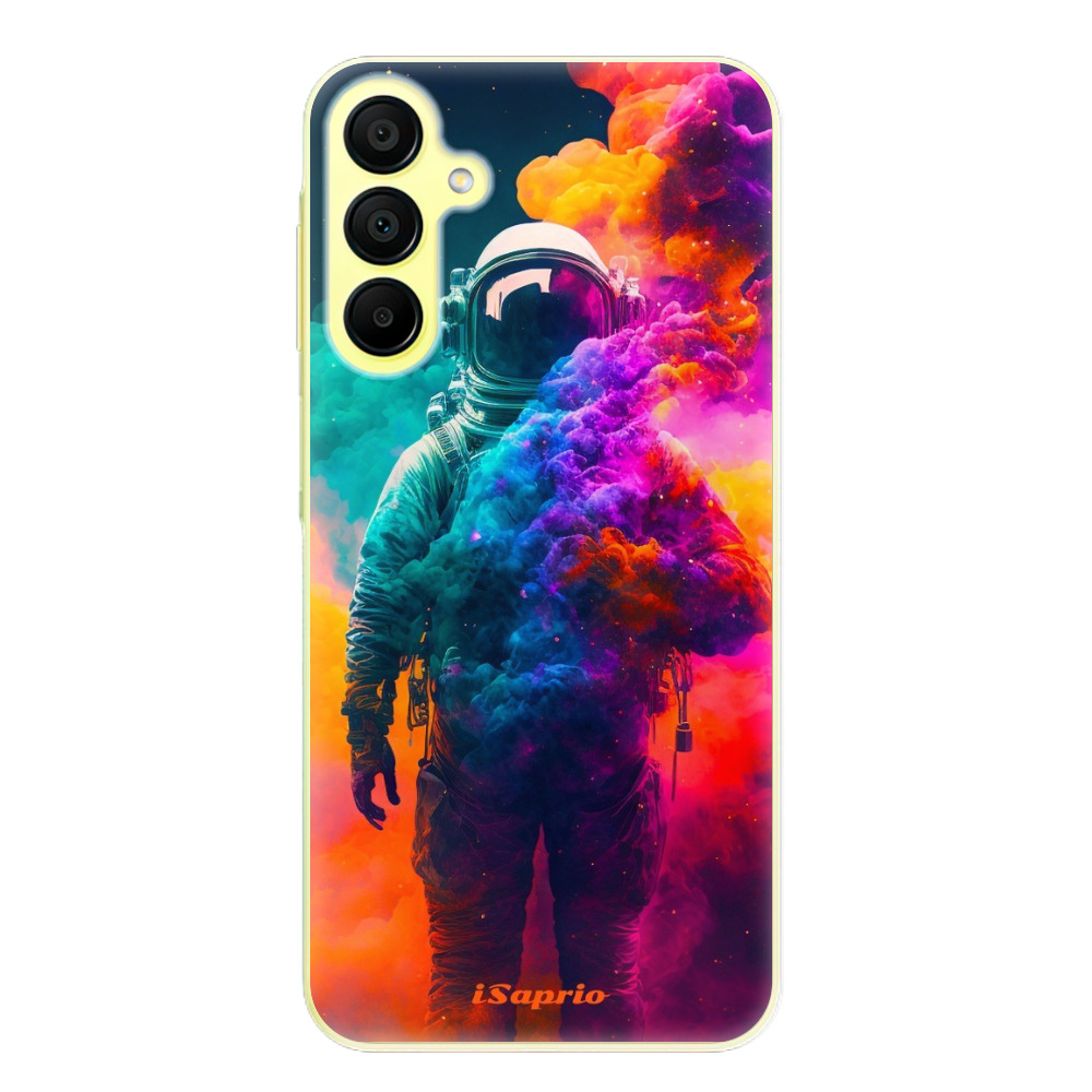 Odolné silikónové puzdro iSaprio - Astronaut in Colors - Samsung Galaxy A15 / A15 5G