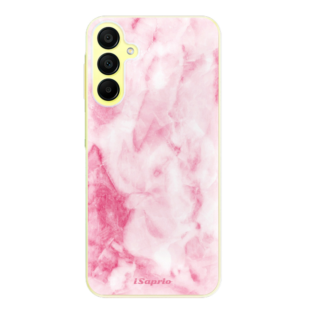 Odolné silikónové puzdro iSaprio - RoseMarble 16 - Samsung Galaxy A15 / A15 5G