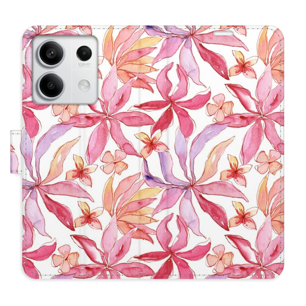 Flipové puzdro iSaprio - Flower Pattern 10 - Xiaomi Redmi Note 13 5G