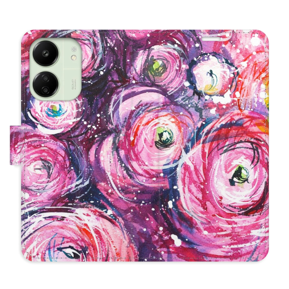 Flipové puzdro iSaprio - Retro Paint 02 - Xiaomi Redmi 13C