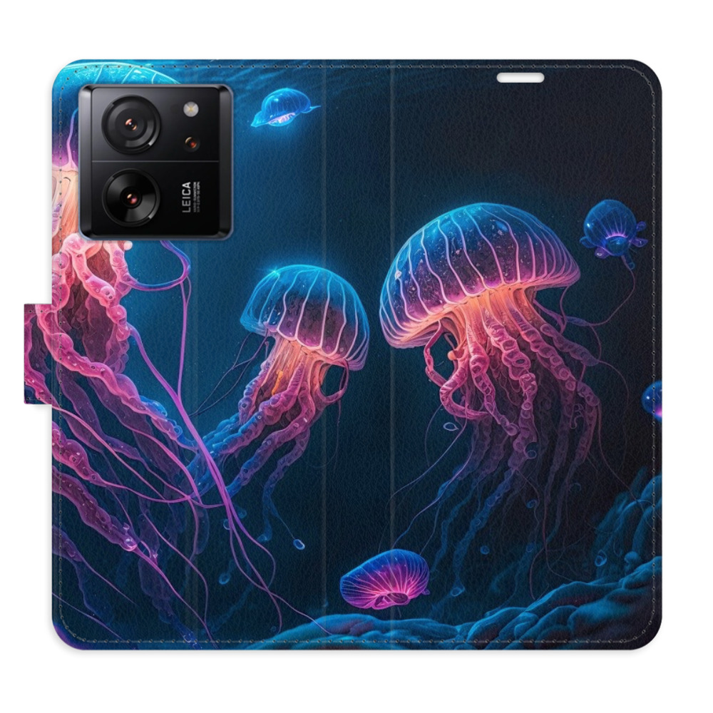 Flipové puzdro iSaprio - Jellyfish - Xiaomi 13T / 13T Pro