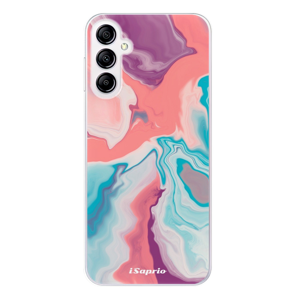 Odolné silikónové puzdro iSaprio - New Liquid - Samsung Galaxy A14 / A14 5G