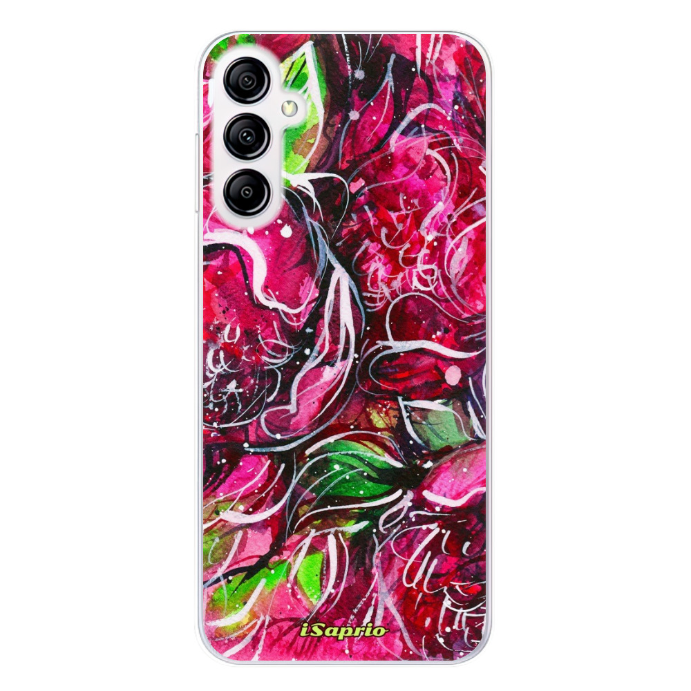Odolné silikónové puzdro iSaprio - Burgundy - Samsung Galaxy A14 / A14 5G