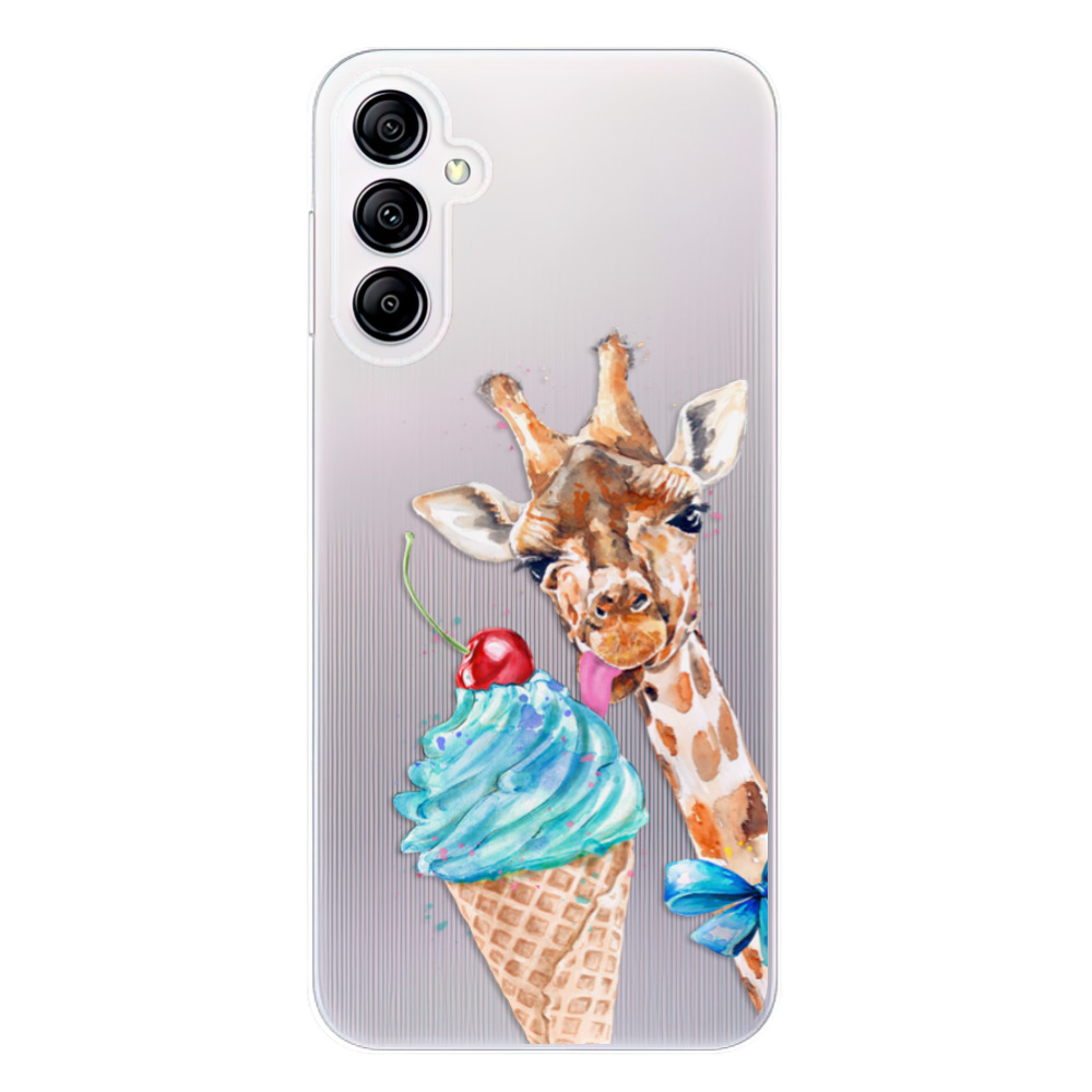 Odolné silikónové puzdro iSaprio - Love Ice-Cream - Samsung Galaxy A14 / A14 5G