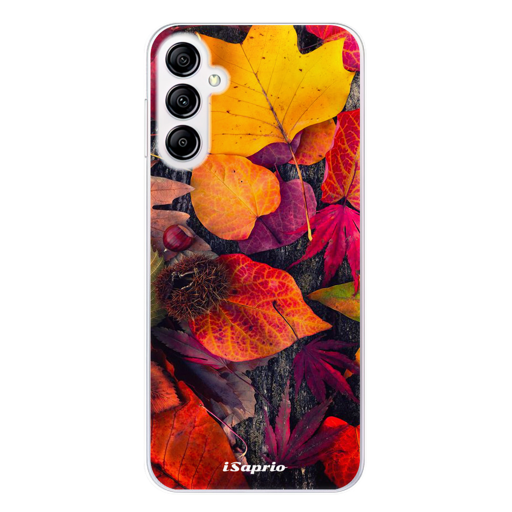 Odolné silikónové puzdro iSaprio - Autumn Leaves 03 - Samsung Galaxy A14 / A14 5G