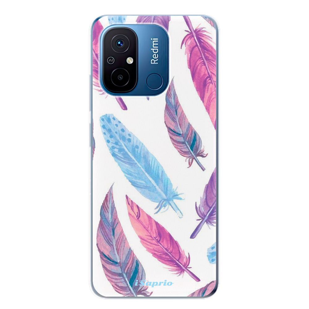 Odolné silikónové puzdro iSaprio - Feather Pattern 10 - Xiaomi Redmi 12C