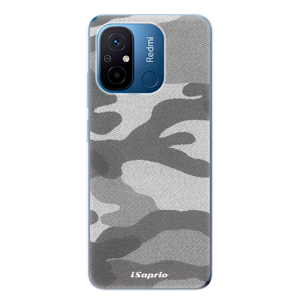Odolné silikónové puzdro iSaprio - Gray Camuflage 02 - Xiaomi Redmi 12C