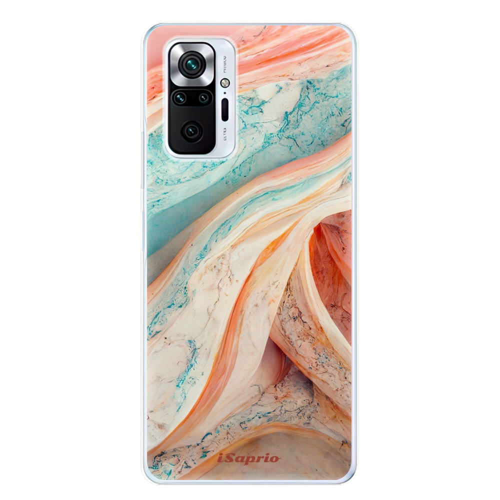 Odolné silikónové puzdro iSaprio - Orange and Blue - Xiaomi Redmi Note 10 Pro