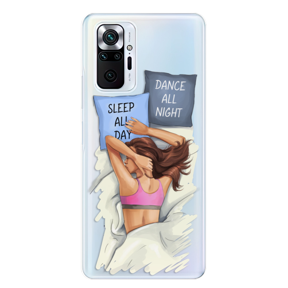 Odolné silikónové puzdro iSaprio - Dance and Sleep - Xiaomi Redmi Note 10 Pro