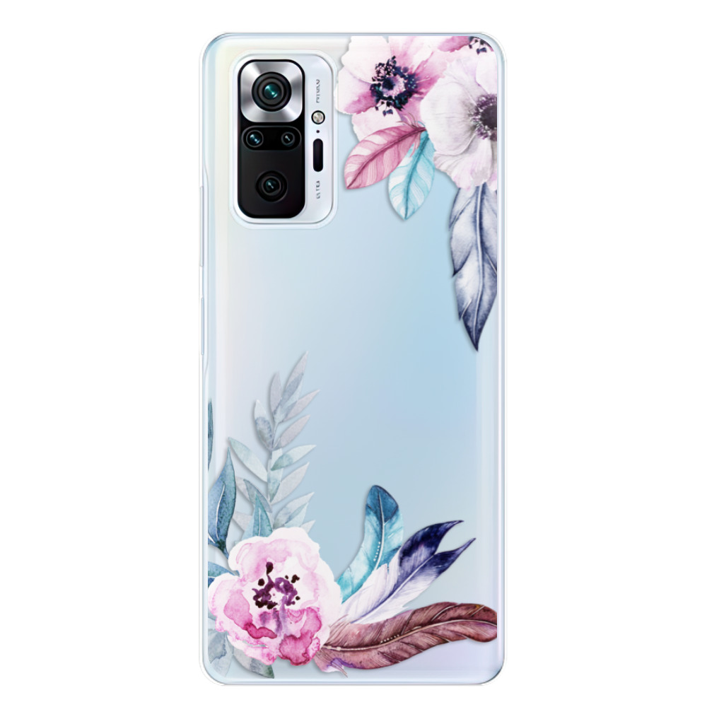 Odolné silikónové puzdro iSaprio - Flower Pattern 04 - Xiaomi Redmi Note 10 Pro