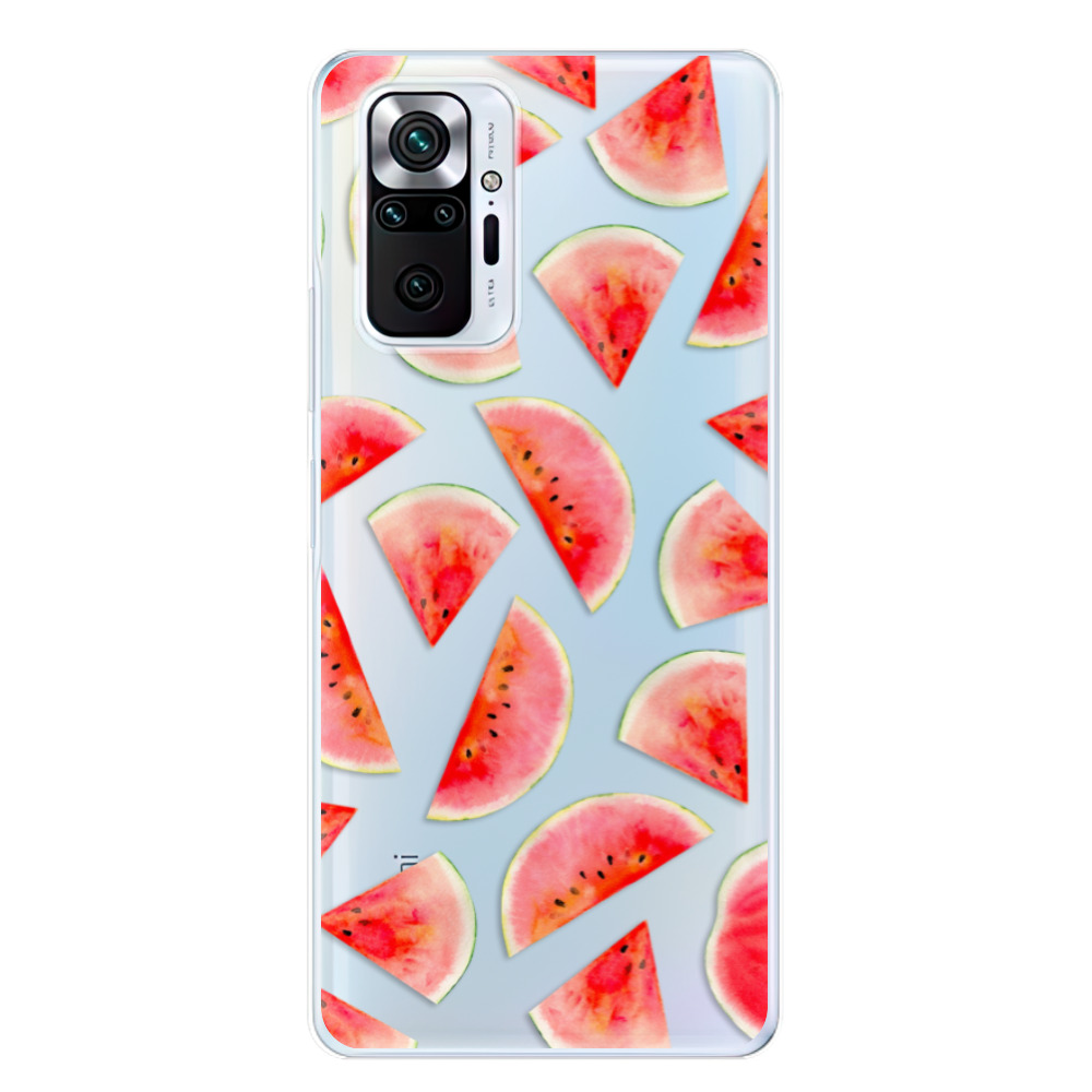 Odolné silikónové puzdro iSaprio - Melon Pattern 02 - Xiaomi Redmi Note 10 Pro