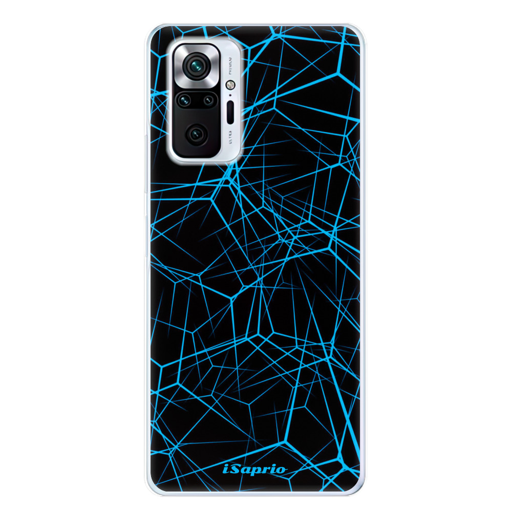 Odolné silikónové puzdro iSaprio - Abstract Outlines 12 - Xiaomi Redmi Note 10 Pro