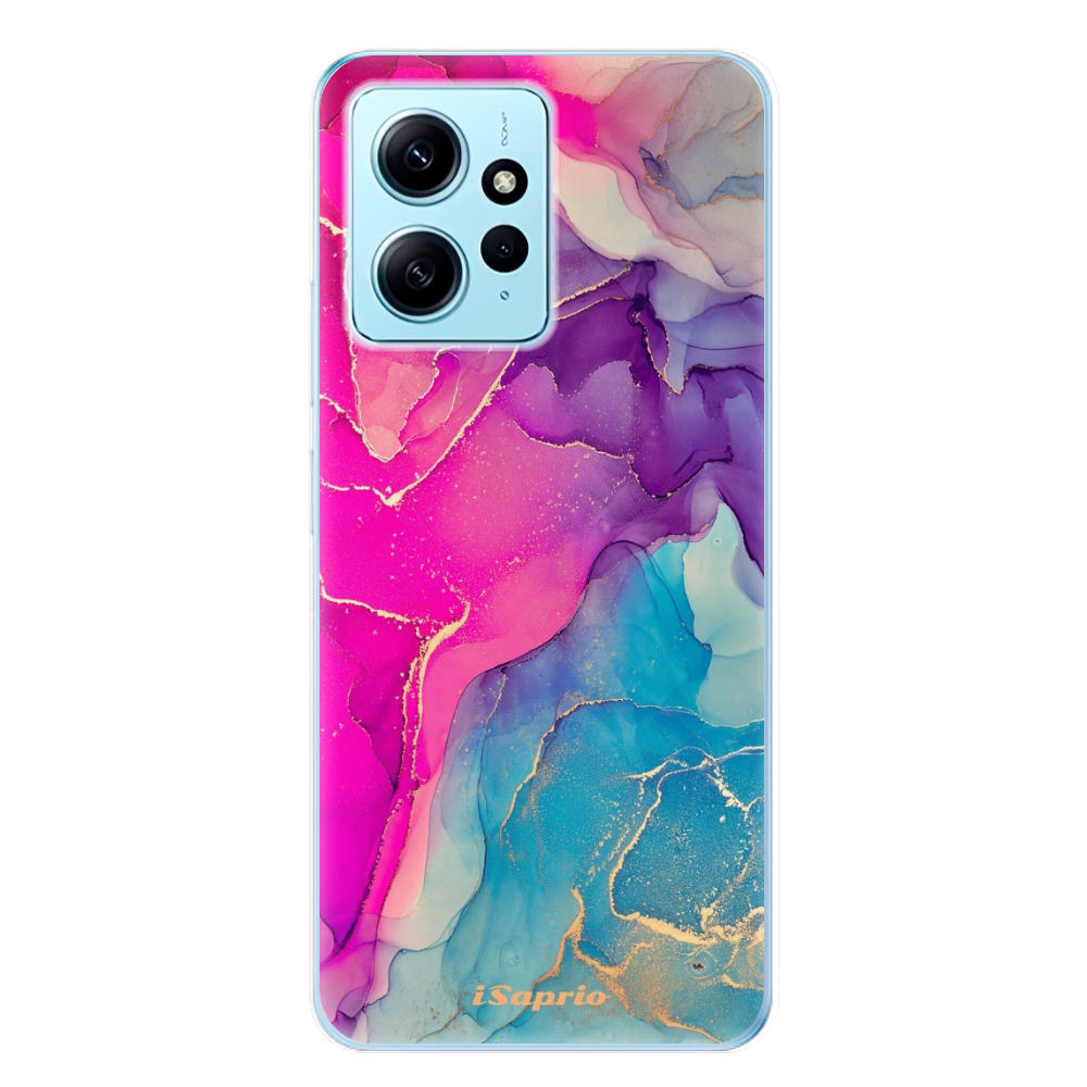 Odolné silikónové puzdro iSaprio - Purple Ink - Xiaomi Redmi Note 12 5G