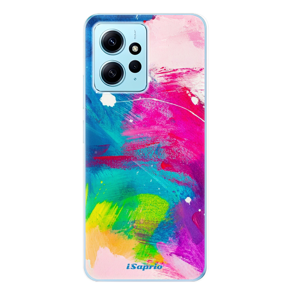 Odolné silikónové puzdro iSaprio - Abstract Paint 03 - Xiaomi Redmi Note 12 5G
