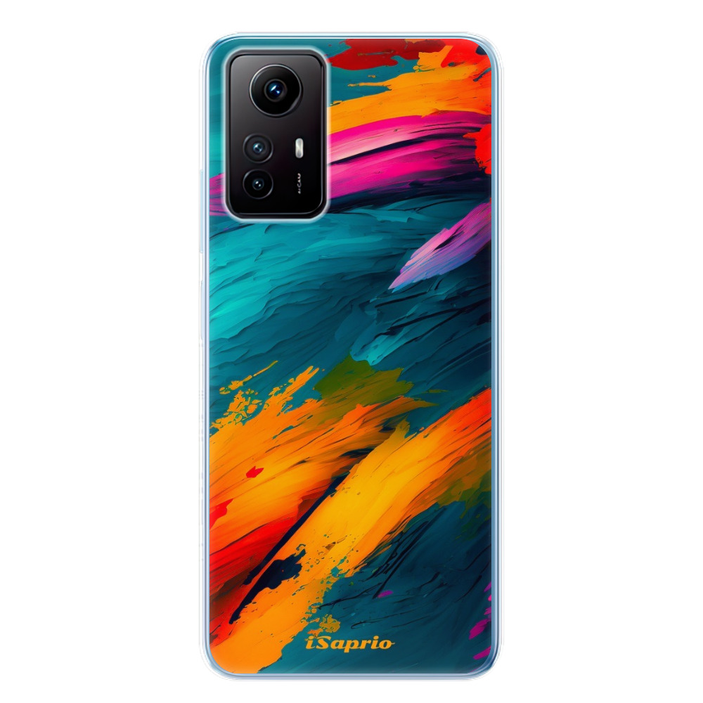 Odolné silikónové puzdro iSaprio - Blue Paint - Xiaomi Redmi Note 12S