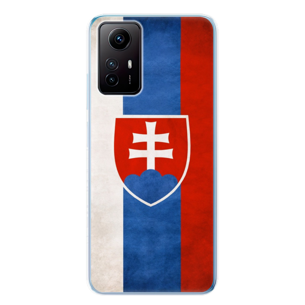 Odolné silikónové puzdro iSaprio - Slovakia Flag - Xiaomi Redmi Note 12S