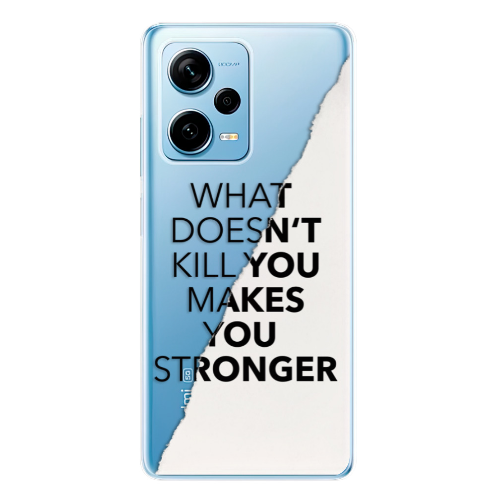 Odolné silikónové puzdro iSaprio - Makes You Stronger - Xiaomi Redmi Note 12 Pro 5G / Poco X5 Pro 5G