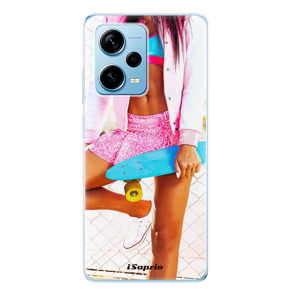 Odolné silikónové puzdro iSaprio - Skate girl 01 - Xiaomi Redmi Note 12 Pro+ 5G