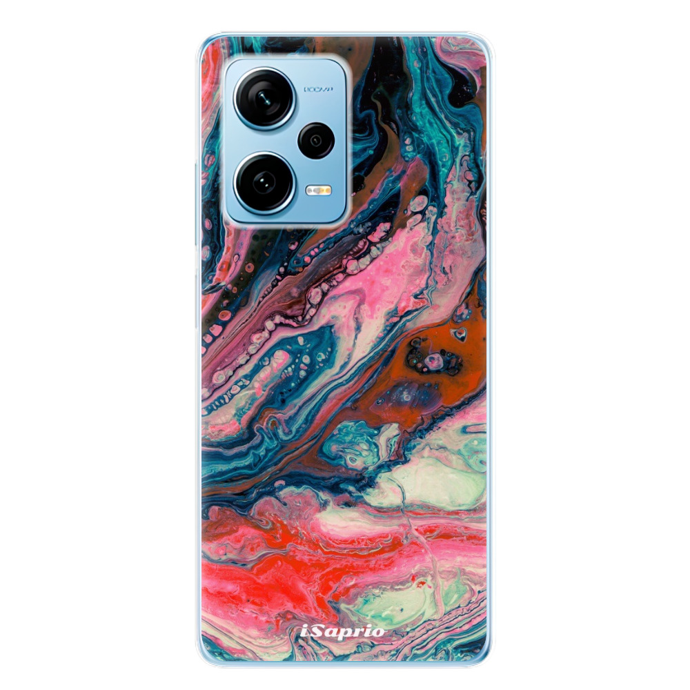 Odolné silikónové puzdro iSaprio - Abstract Paint 01 - Xiaomi Redmi Note 12 Pro+ 5G