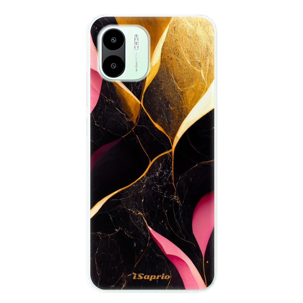 Odolné silikónové puzdro iSaprio - Gold Pink Marble - Xiaomi Redmi A1 / A2