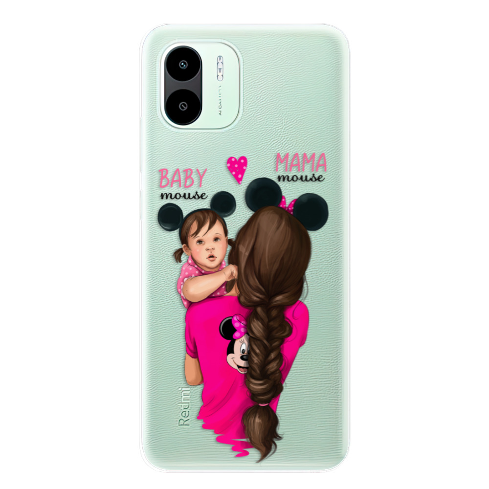 Odolné silikónové puzdro iSaprio - Mama Mouse Brunette and Girl - Xiaomi Redmi A1 / A2