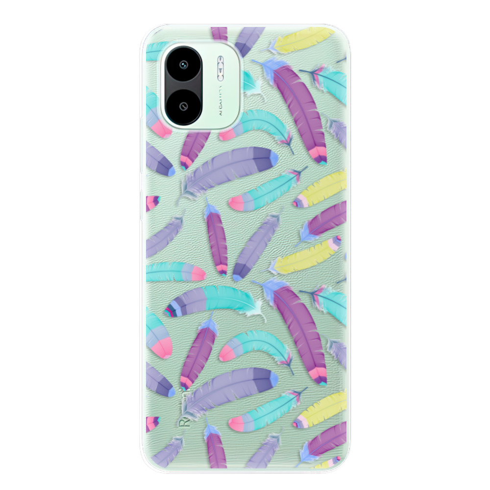 Odolné silikónové puzdro iSaprio - Feather Pattern 01 - Xiaomi Redmi A1 / A2