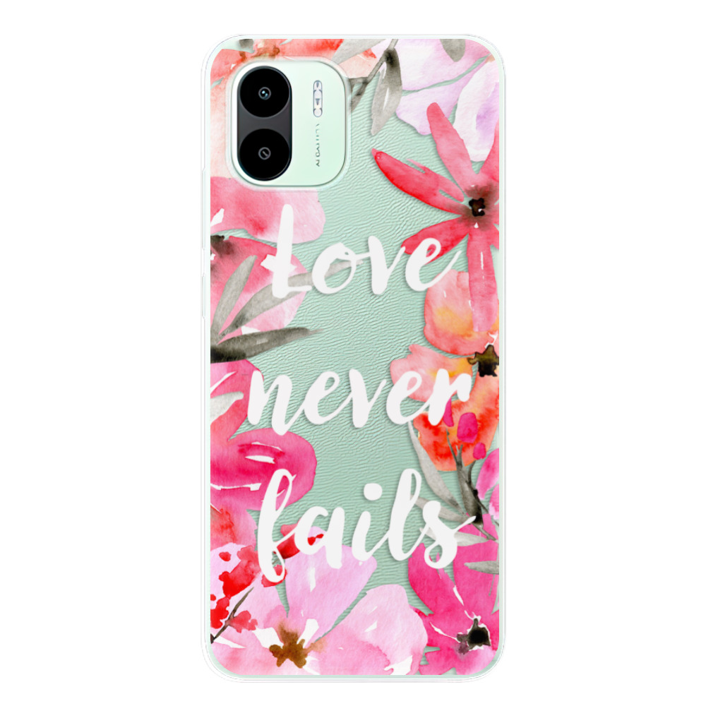Odolné silikónové puzdro iSaprio - Love Never Fails - Xiaomi Redmi A1 / A2