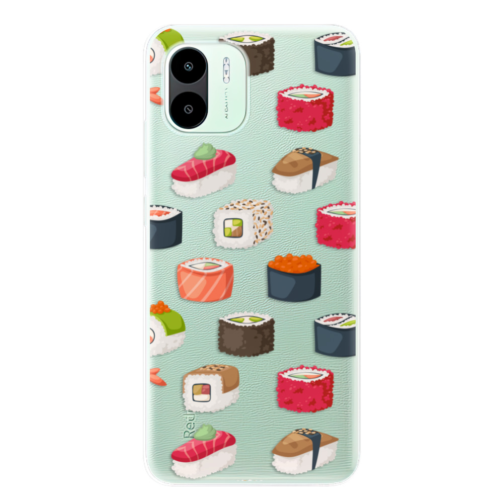 Odolné silikónové puzdro iSaprio - Sushi Pattern - Xiaomi Redmi A1 / A2