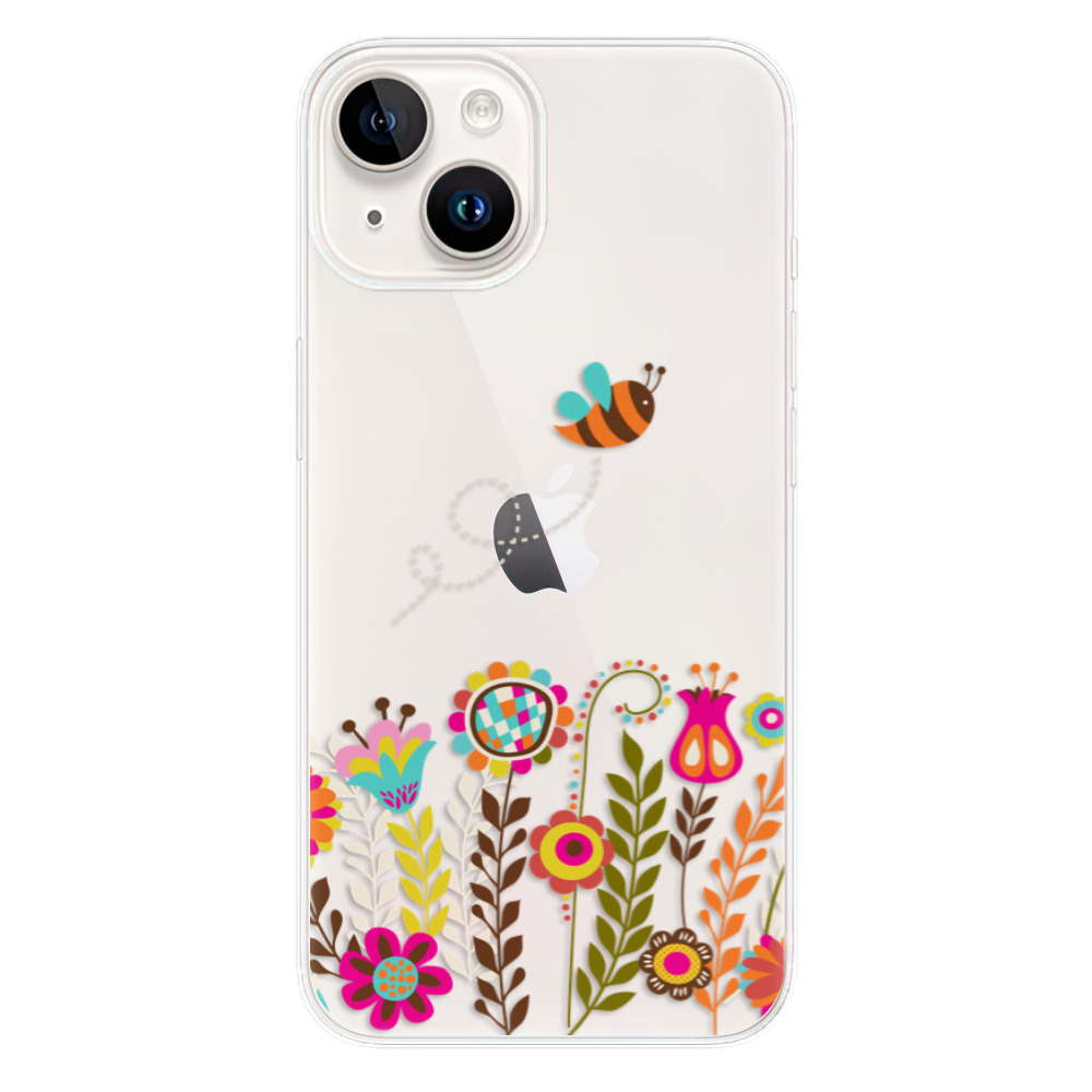 Odolné silikónové puzdro iSaprio - Bee 01 - iPhone 15