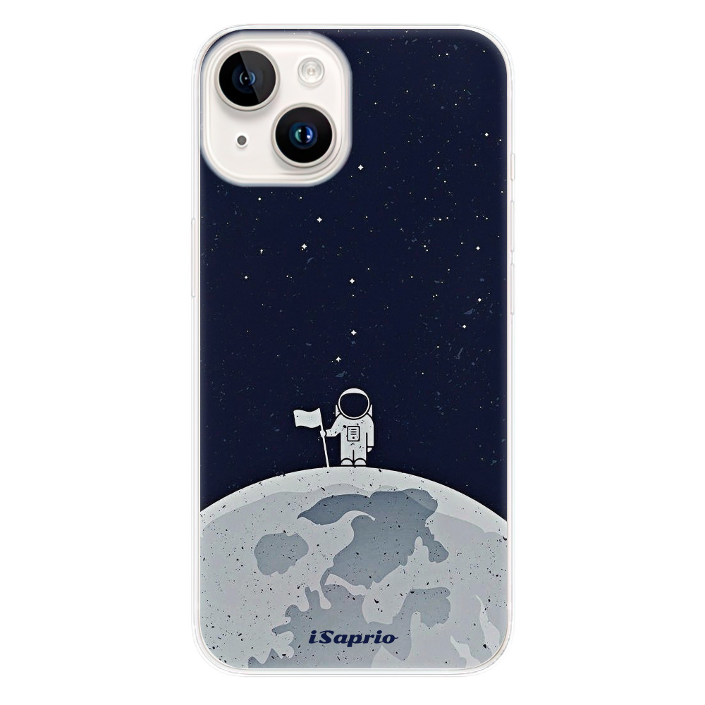 Odolné silikónové puzdro iSaprio - On The Moon 10 - iPhone 15