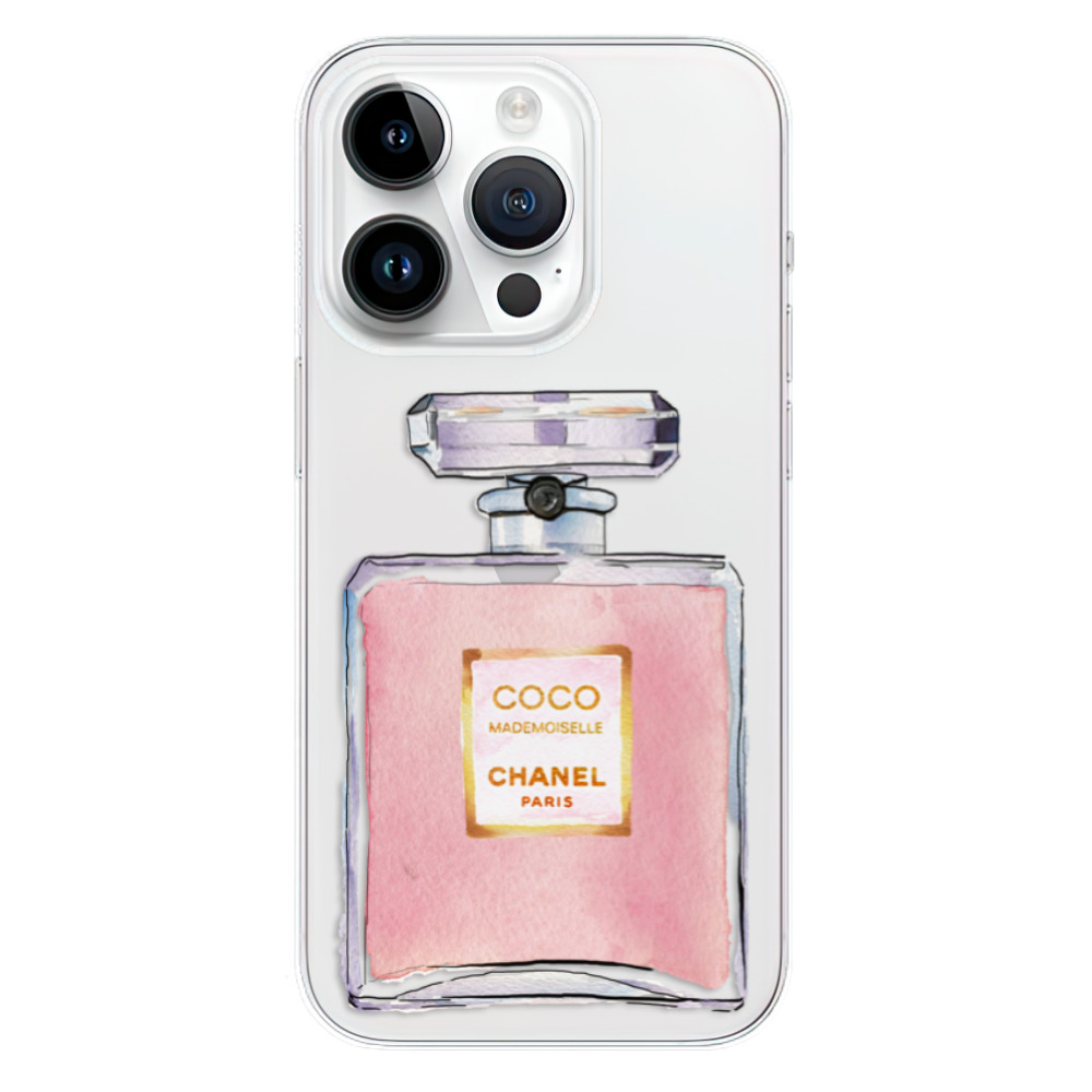 Odolné silikónové puzdro iSaprio - Chanel Rose - iPhone 15 Pro
