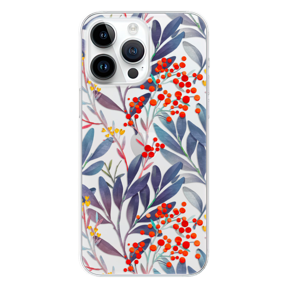 Odolné silikónové puzdro iSaprio - Rowanberry - iPhone 15 Pro Max