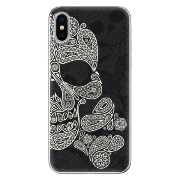 Odolné silikónové puzdro iSaprio - Mayan Skull - iPhone X