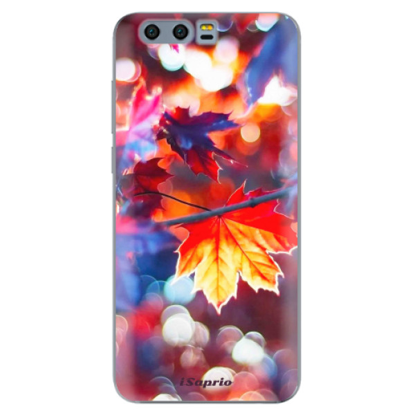 Odolné silikónové puzdro iSaprio - Autumn Leaves 02 - Huawei Honor 9